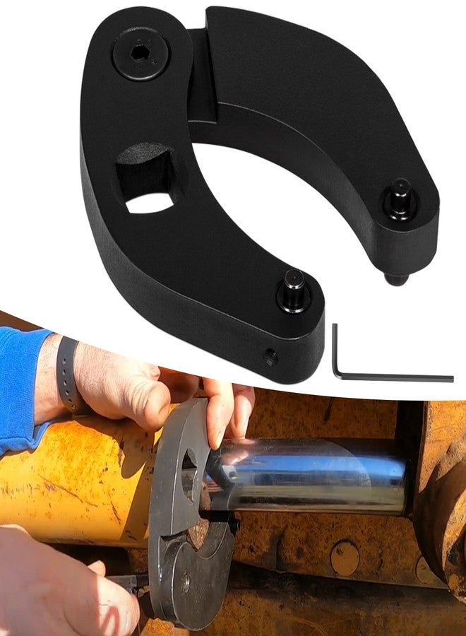Sunluway 1266 Adjustable Gland Nut Wrench Universal Hydraulic Cylinders Spanner Wrench on Most Farm & Construction Equipment for Remove 2"-6" Gland Nuts - Image 1